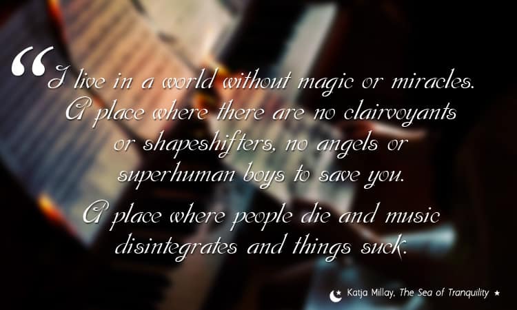 I live in a world without magic  Reading After Midnight 